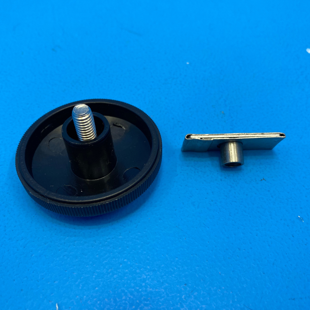 Tightening Knob & T-Nut For Curved Awning Rafter & Anti-Flap Kits - Poles Apart S310/391 10 thumbnail image