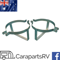 2 x 4kg to 4.5kg Universal Gas Bottle Cradles. Fits Most Common Shapes and Sizes.