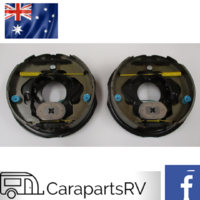 ALKO ON ROAD 10" CARAVAN  Electric Brakes with Handbrake L/H & R/H (PAIR)