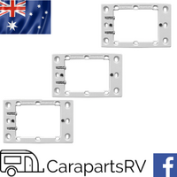 3 X CLIPSAL 449AS | MOUNTING BLOCK SHALLOW X 10MM 449ASWE