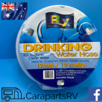 CARAVAN / RV / POP TOP DRINKING WATER HOSE X 10M FOOD GRADE TO A.S 2070-PART 1