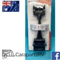 7 PIN FLAT VEHICLE TO 12 PIN CARAVAN PLUG ADAPTOR BY WHITEVISION. 7TO12