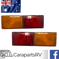 NARVA STOP/TAIL/BLINKER COMBO X 2. P/NO 86050. CARAVAN OR TRUCK