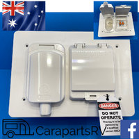 AREIAL / CES RCD/INLET ENCLOSURE WHITE. 240V /15A (MEETS AS/NZS 3000.2007) 