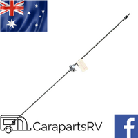 Caravan Front Boot Rods and Locking mechanism Set Complete by Camec.