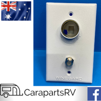 WINEGARD NON BOOSTED EXTRA TV POINT ONLY WALL PLATE. AREIAL/CES