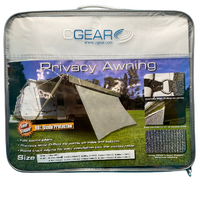 2.75m ( 9' ) PRIVACY SCREEN BY CGEAR. SUITS A 3.0m ( 10' ) CARAVAN OR RV AWNING