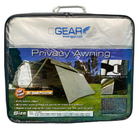 3.35m ( 11' ) PRIVACY SCREEN BY CGEAR. SUITS A 3.6m ( 12' ) CARAVAN OR RV AWNING