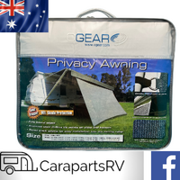 6.1m (20') CGEAR CARAVAN or POP TOP PRIVACY AWNING / SCREEN. SUITS 21' AWNING