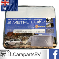 CGEAR 4.57m X 2.0m OFF ROAD CARAVAN PRIVACY SCREEN 90% SHADE PROTECTION