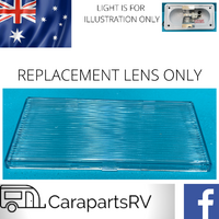 COROMAL ANNEX / SIDE WALL LIGHT REPLACEMENT OUTER LENS. LIGHT IS NOT INCLUDED