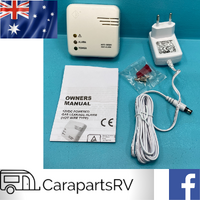 GAS LEAK DETECTOR FOR CARAVAN, BOAT, MOTORHOME. 12V MTG 3000H.