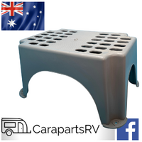 PORTABLE CARAVAN STEP BY CAMEC. LIGHTWEIGHT AND STURDY. CAMPING AND MARINE.