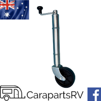 6" or 150mm Dia. Jockey Wheel. Max Lift is 280mm. Part no. 626030