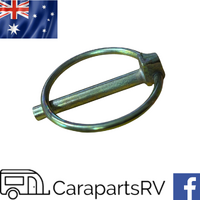 COUPLING LYNCH PIN RETAINING CLIP TREG, Size 6mm Diameter. Part No 006294