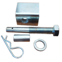 Mister Hitches Anti-Rattle Hitch Bolt & Clip Suits Hollow Shanks Only