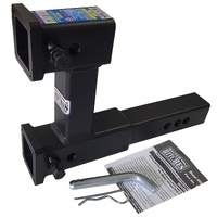 Mister Hitches Dual Hitch Receiver Extension - Solid Shank 3500Kg