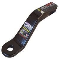 Mister Hitches Forged Ball Mount 6" Drop 4.5T Gtw 1 1/4" Ball Hole 241Mm Length