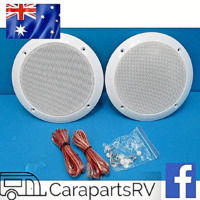 RV MEDIA CARAVAN / RV INTERNAL USE 5" X 100W SUPER SLIM SPEAKERS. WHITE. 