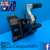 AUSSIE TRAVELLER BLACK BOTTOM CARAVAN, POP TOP OR RV AWNING MOUNTING BRACKET..