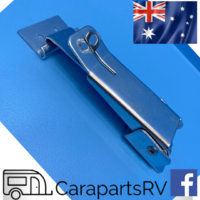 POP TOP AND CAMPER TRAILER LOCKABLE ROOF CLAMP / CATCH with J - CLIP. 
