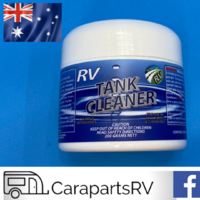 CARAVAN & RV TANK CLEANER for WATER TANKS ON CARAVANS, BOATS & MOTORHOMES.