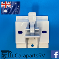 CAREFREE FIESTA CARAVAN AWNING WHITE BOTTOM MOUNTING BRACKET. FOR JAYCO AND COROMAL