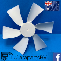 JENSEN / ELIXIR ,12V CARAVAN FAN HATCH REPLACEMENT FAN BLADE. 