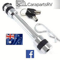 ARK HITCH PIN LOCK AND KEYS. CARAVAN TOWING HITCH ANTI THEFT DEVICE