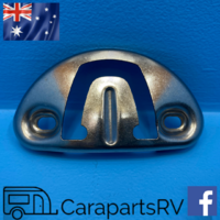 Aussie Traveller Caravan Door Lock Hook Catch. Genuine METAL Replacement Part.