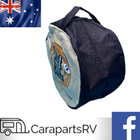 CARAVAN / RV ELECTRICAL CORD CABLE BAG. HOLDS UP TO 30M of 15AMP EXTENSION LEAD OR ANTENNA LEAD.