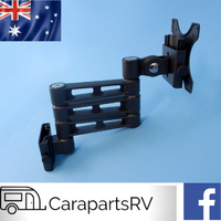 SPHERE S2 CARAVAN / RV SWIVEL LCD TV BRACKET X 3 ARM WITH TRAVEL LOCK