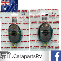 ALKO 10" CARAVAN OFF ROAD ELECTRIC BRAKE MAGNETS X 2 (1 PAIR).1 X L/H AND 1 X R/H .