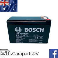 BREAKSAFE Caravan Breakaway System Battery 12V 7AH (Platinum). BRAKESAFE BATTERY