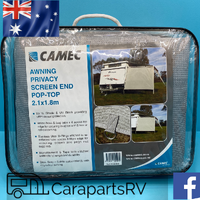 POP TOP CARAVAN AWNING Privacy Screen End (for Pop Top Only) Reversible Wall. 