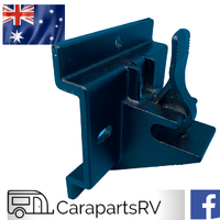 CAREFREE / FIESTA  CARAVAN AWNING  BLACK BOTTOM MOUNTING BRACKET