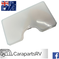 CAMEC CARAVAN DOOR LIGHT.. NEW STYLE FTTING - REPLACEMENT LENS