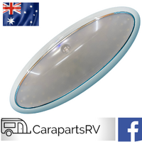 NARVA "Saturn" OVAL SHAPED LED CARAVAN Ceiling Light x 9V to 33V RANGE.