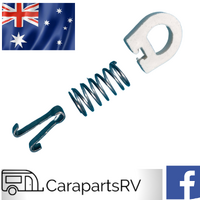 SUBURBAN CARAVAN or RV HWS DOOR LOCK REPLACEMENT KIT. SUITS WHITE DOOR.