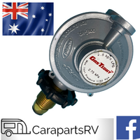 BBQ Gas Regulator ( Single Stage ) with Handwheel By Gas Tight, Camping & BBQ