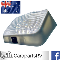 CARAVAN, RV OR MARINE 12V LED Awning or Annexe Light. Size 150mm x 85mm. 