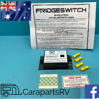 CARAVAN FRIDGE SWITCH. MOTION SENSING AUTO ON & OFF ACTION. STOPS FLAT BATTERIES