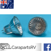 12V-14V  MR11 HALOGEN GLOBES X 2 X 10 WATTS FOR RANGEHOOD AND WALL LIGHTS