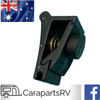 AUSSIE TRAVELLER / ECLIPSE / SUNBURST CARAVAN AWNING SLIDER ARM CATCH ASSEMBLY