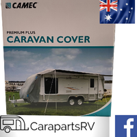 16' to 18' CAMEC PREMIUM PLUS CARAVAN COVER . (4.8m-5.4m). PICK UP ONLY