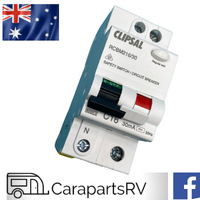 AREIAL / CES CLIPSAL 16AMP 2 POLE RESIDUAL CURRENT CIRCUIT BREAKER
