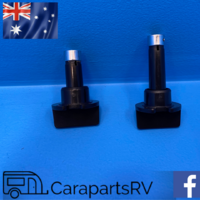 RM2453 & RM2553 DOMETIC CARAVAN FRIDGE FUEL AND THERMOSTAT SELECTOR KNOBS. 
