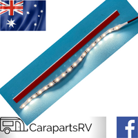 SWIFT CARAVAN LED STRIP LIGHT AND MOUNTING ANGLE. KITCHEN STRIP LIGHT