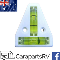 T-Level, Two Way Spirit Level for Caravans & Campers. Helps Level your Fridge.
