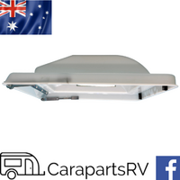 Universal Caravan Roof Vent Lid by Valterra. Translucent Multifit Lid with Instructions